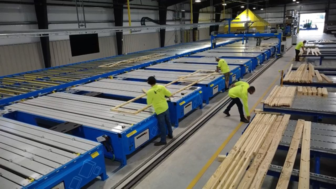 Yellowpine Truss production line